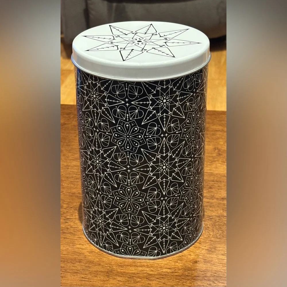 IKEA Vintage IKEA Black White Storage Metal Nesting Tins Canisters Set Of 3